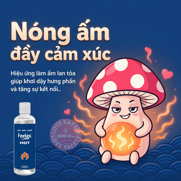 Gel Bôi Trơn Ấm Nóng Feelex Hot
