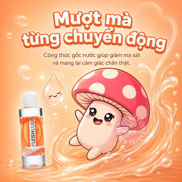  Gel Bôi Trơn Ấm Nóng Fleshlube Fire 
