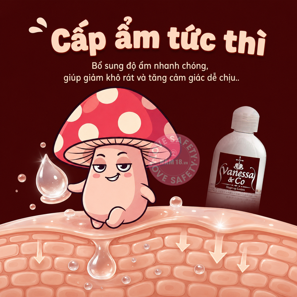 Gel Bôi Trơn Cấp Ẩm Vanessa & Co