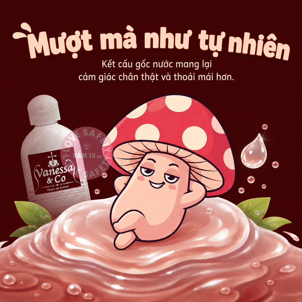  Gel Bôi Trơn Cấp Ẩm Vanessa & Co 