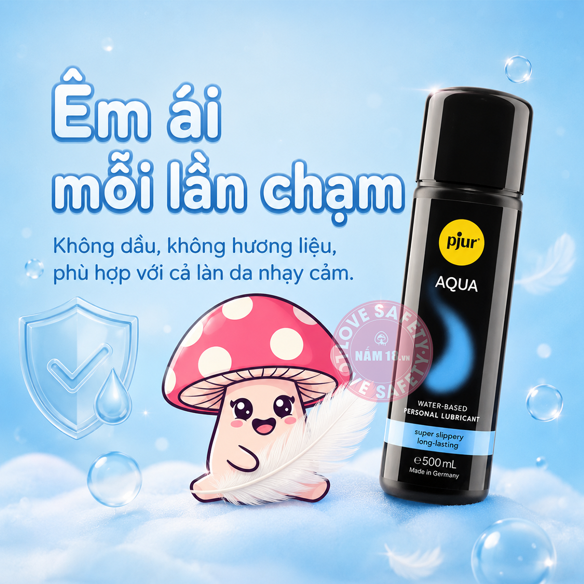  Gel Bôi Trơn Cao Cấp Pjur Aqua 