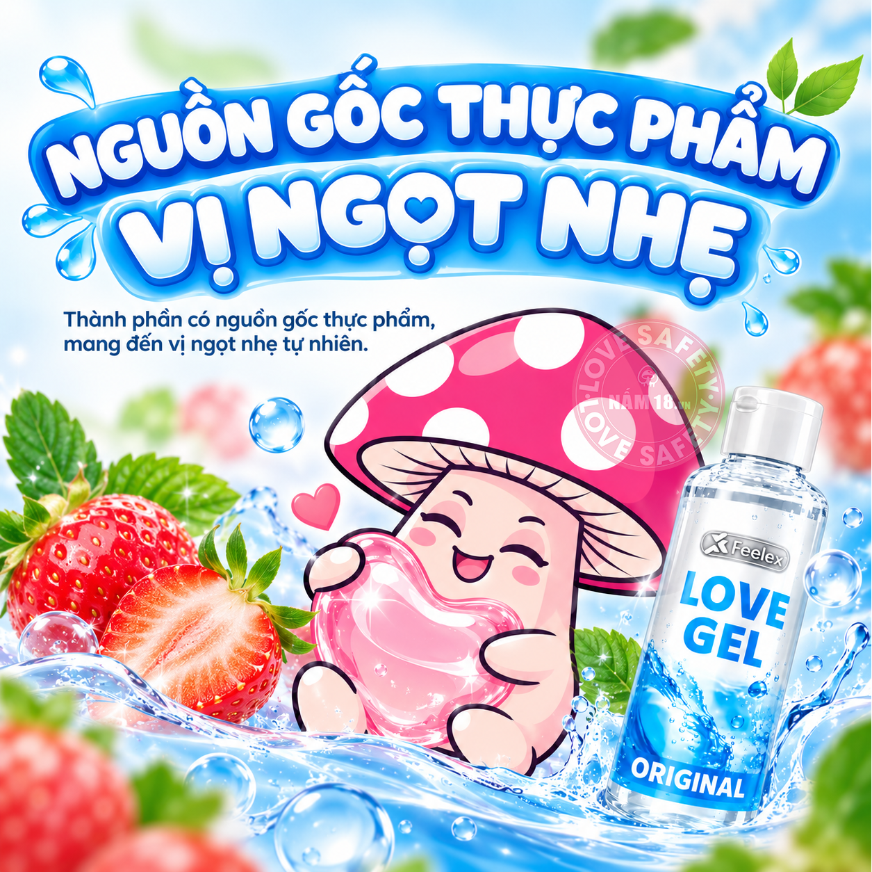  Gel Bôi Trơn Feelex Love Gel Original 