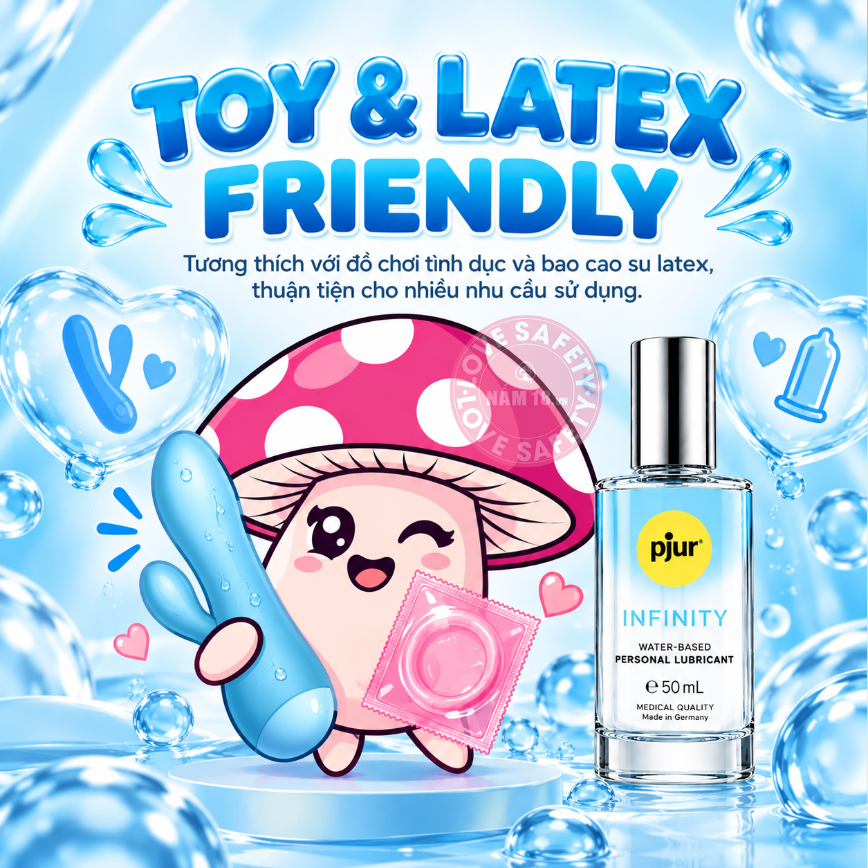  Gel Bôi Trơn Gốc Nước Cao Cấp Pjur Infinity 