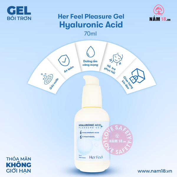 Gel Bôi Trơn Playah Her Feel Hyaluronic Acid