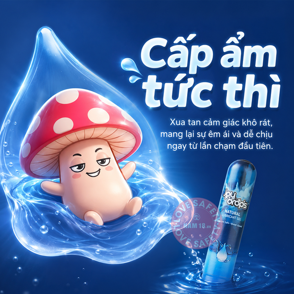  Gel Bôi Trơn Joydrops Natural 