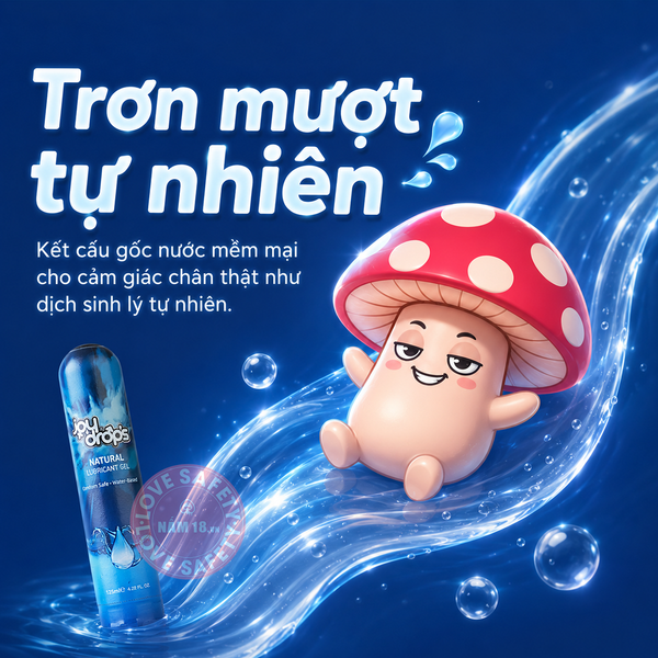 Gel Bôi Trơn Joydrops Natural