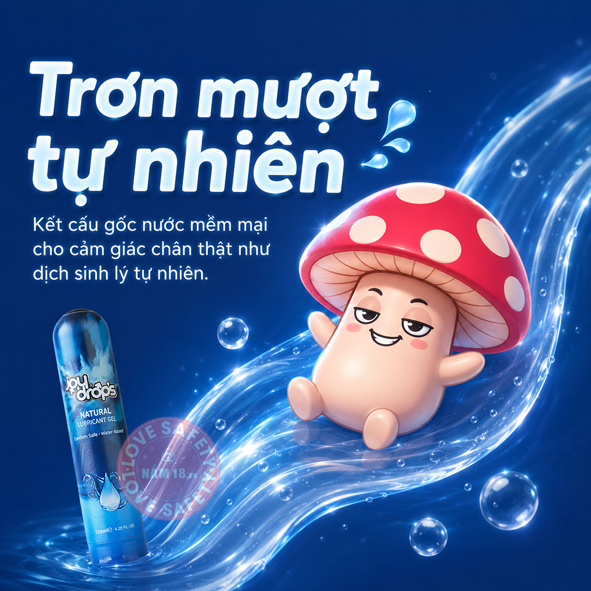  Gel Bôi Trơn Joydrops Natural 