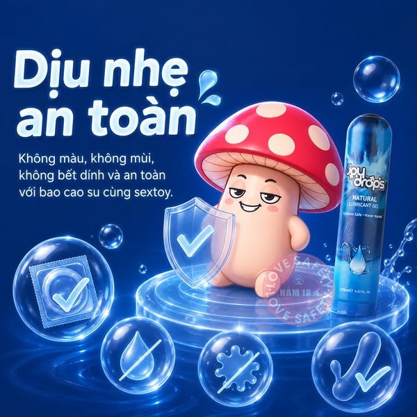 Gel Bôi Trơn Joydrops Natural