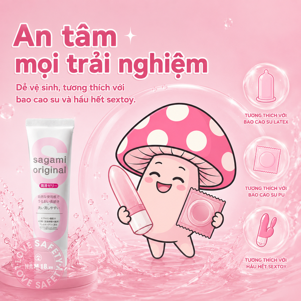  Gel Bôi Trơn Gốc Nước Sagami Orginal 