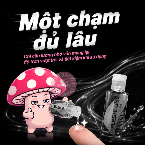Gel Bôi Trơn Hậu Môn Fleshlube Silde