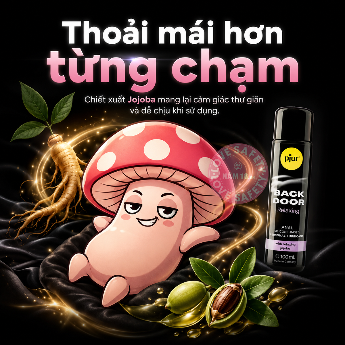  Gel Bôi Trơn Hậu Môn Pjur Back Door Relaxing 
