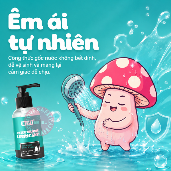  Gel Bôi Trơn Hậu Môn SiYi Gốc Nước - Chai 120ml 
