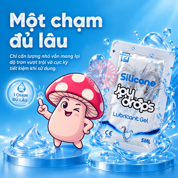  Gel Bôi Trơn Joydrops Silicone Back Door | Combo 3 Gói 