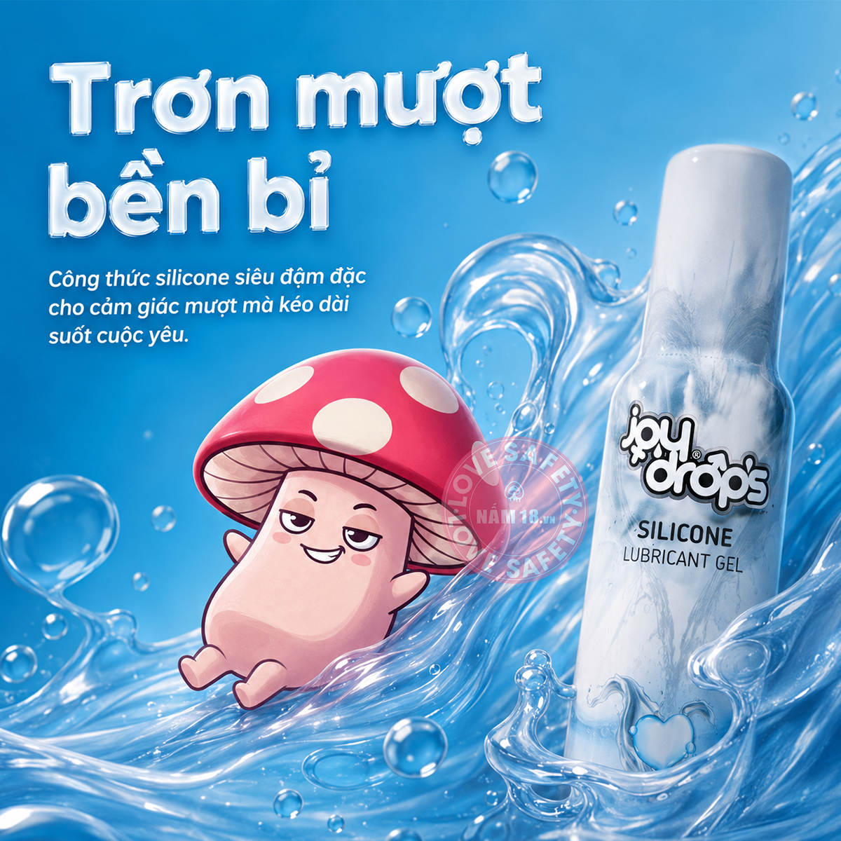  Gel Bôi Trơn Joydrops Silicone Back Door 