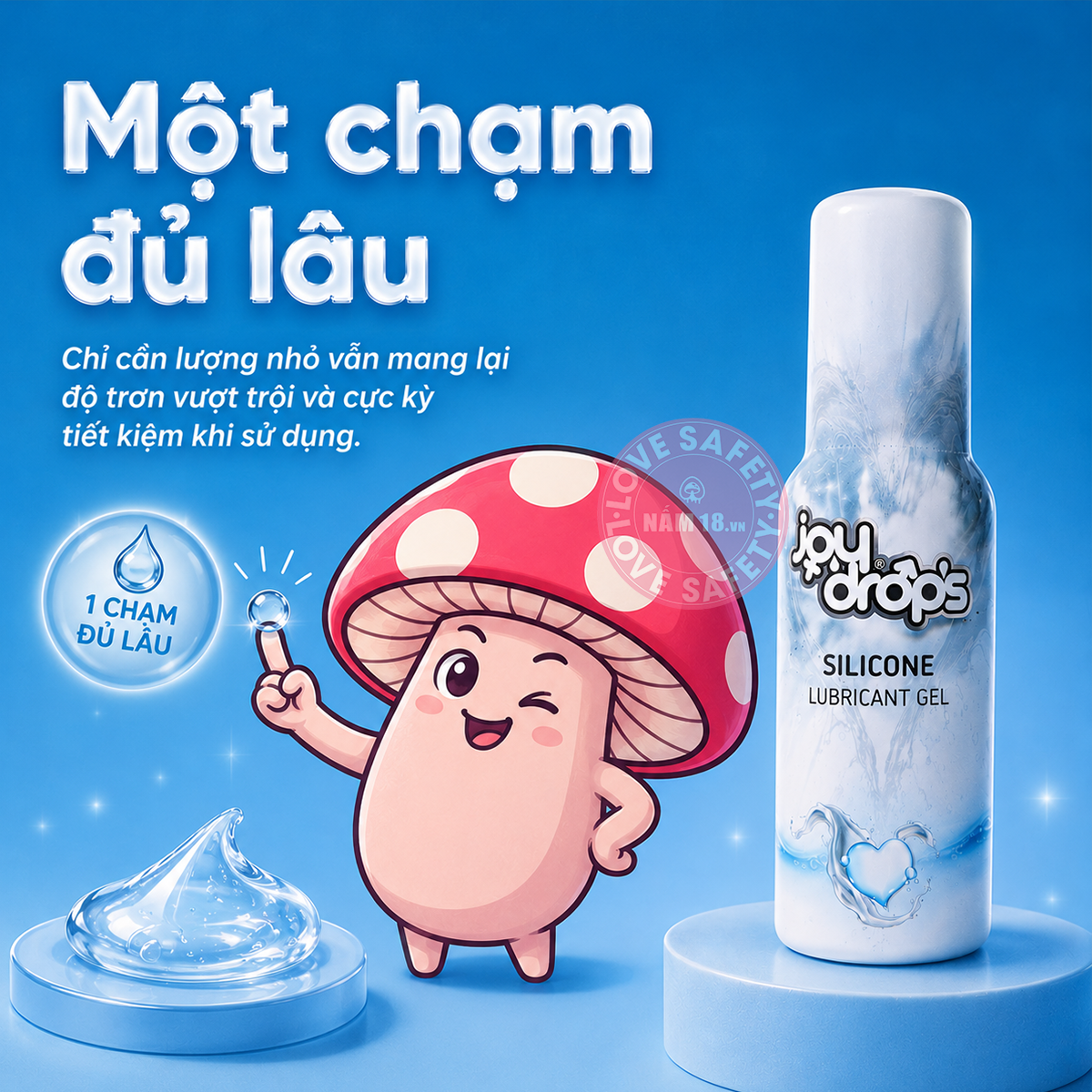  Gel Bôi Trơn Joydrops Silicone Back Door 
