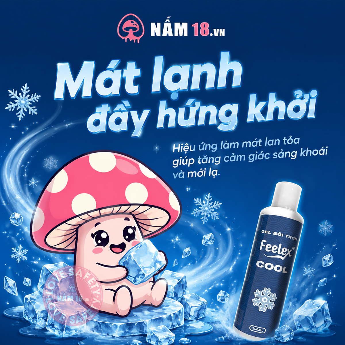 Gel Bôi Trơn Mát Lạnh Feelex Cool 