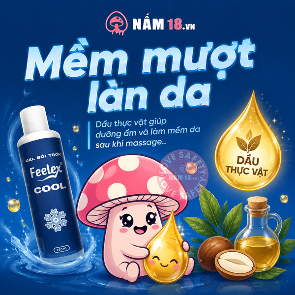 Gel Bôi Trơn Mát Lạnh Feelex Cool