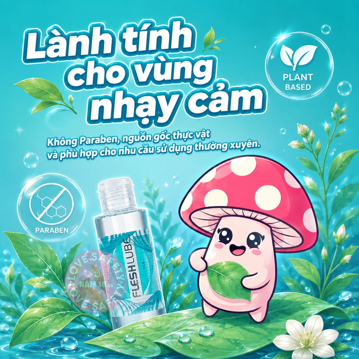  Gel Bôi Trơn Mát Lạnh Fleshlube Ice 