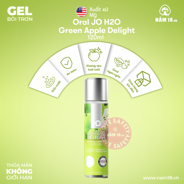 Gel Bi Trn Oral Jo H20 Green Apple Delight  NM 18 | Adult Store Toys,  Bao Cao Su, Gel Bi Trn