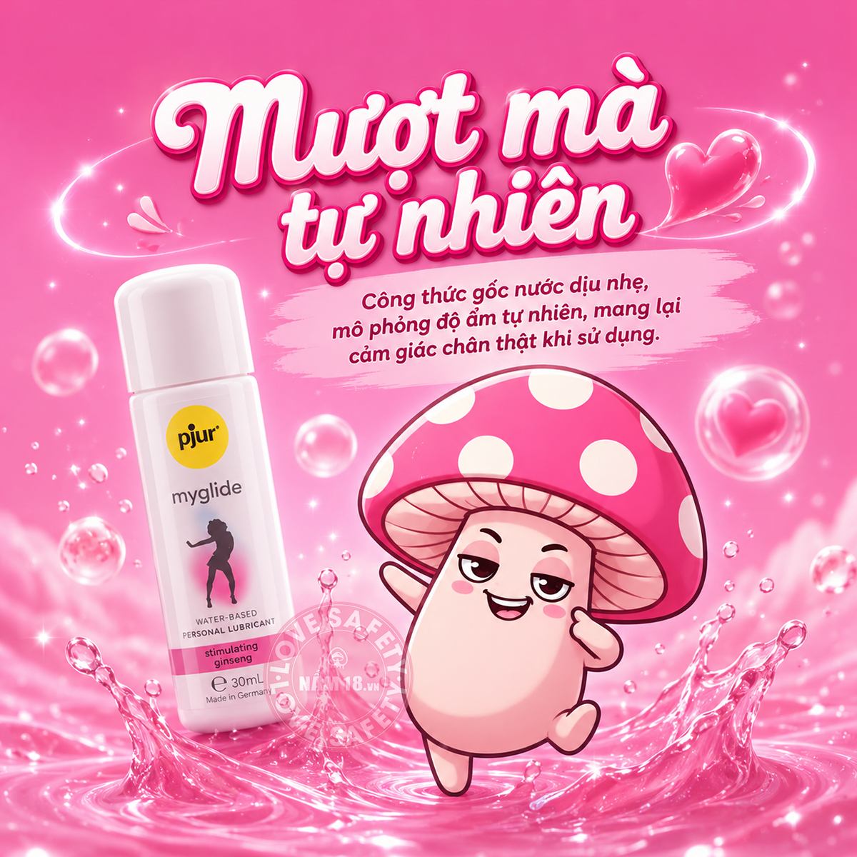  Gel Bôi Trơn Tăng Khoái Cảm Cao Cấp Pjur Myglide 