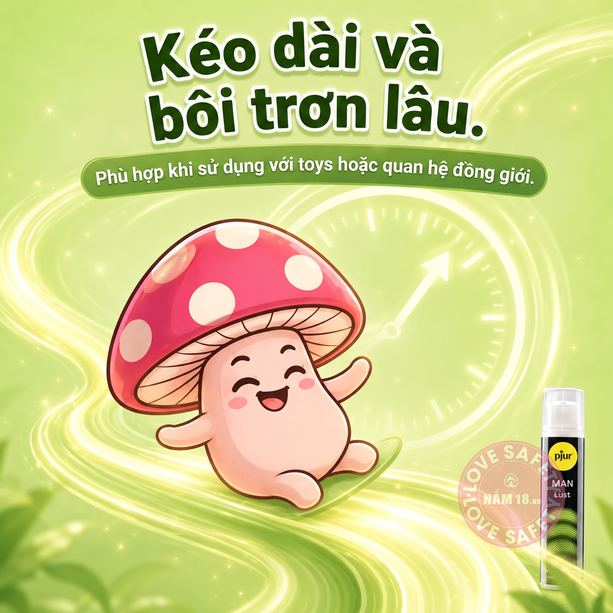  Gel Bôi Trơn Tăng Khoái Cảm Pjur Man Lust 