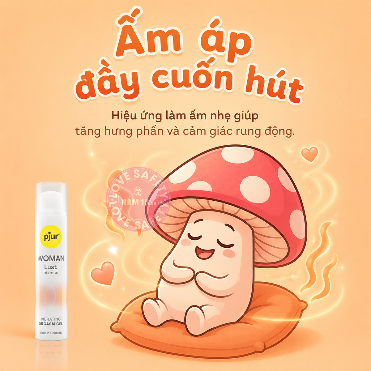  Gel Bôi Trơn Tăng Khoái Cảm Pjur Woman Lust Intense 