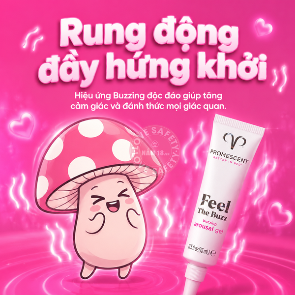 Gel Bôi Trơn Tăng Khoái Cảm Promescent Buzzing