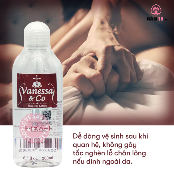 Gel Bôi Trơn Cấp Ẩm Vanessa & Co