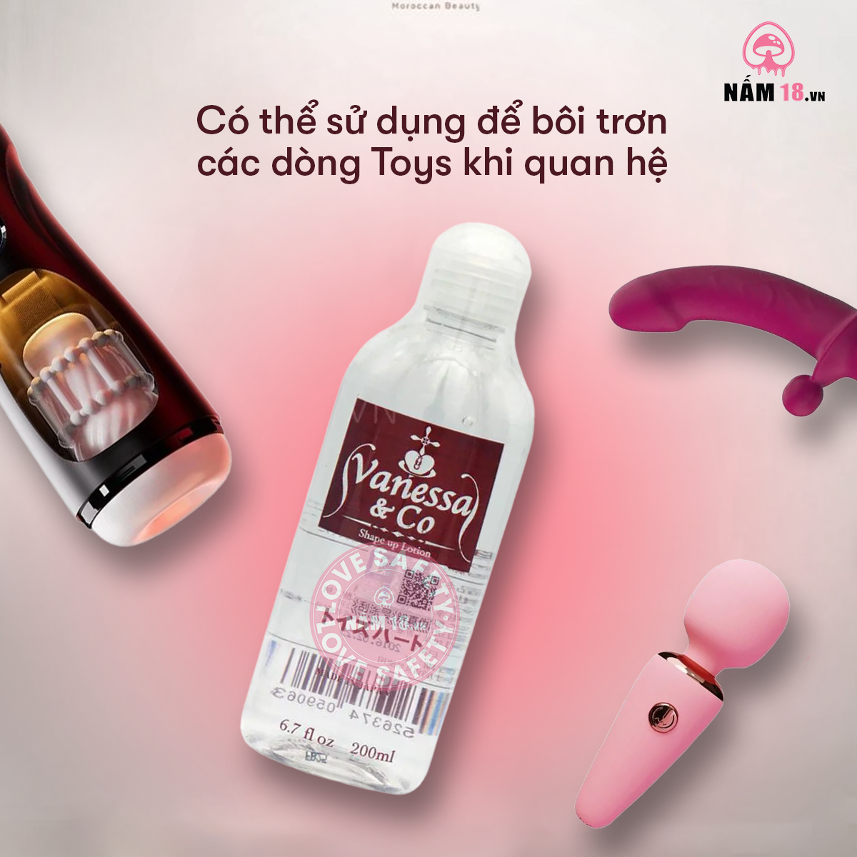 Gel Bôi Trơn Cấp Ẩm Vanessa & Co 