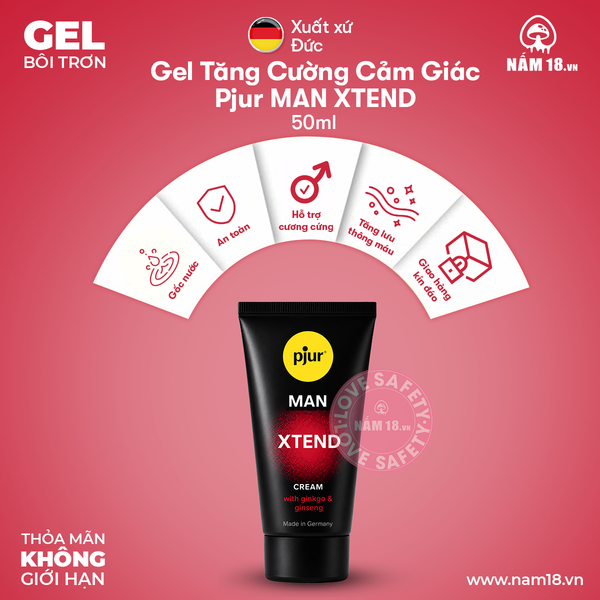  Gel Tăng Kích Thước Dương Vật Pjur Man Xtend 