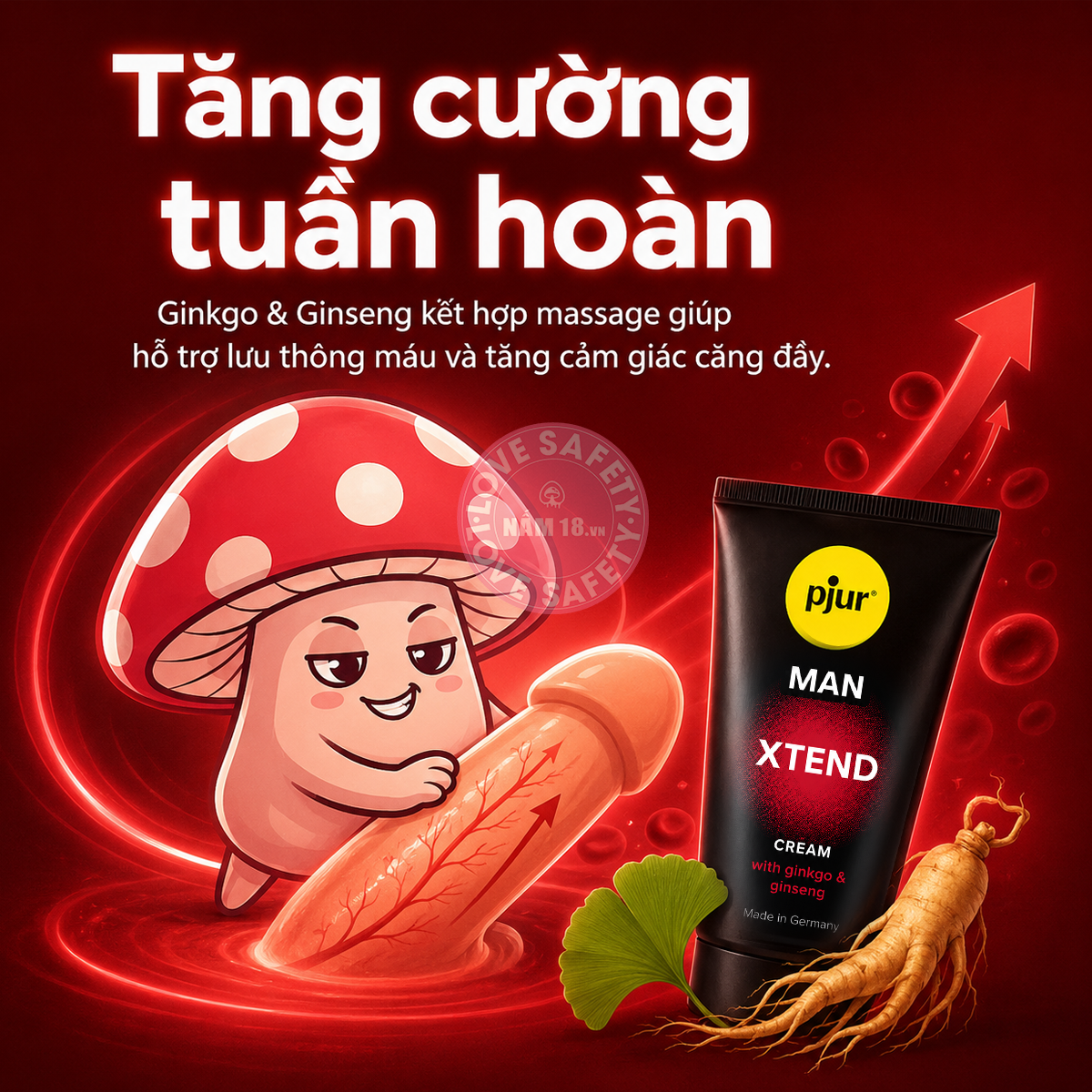  Gel Tăng Kích Thước Dương Vật Pjur Man Xtend 