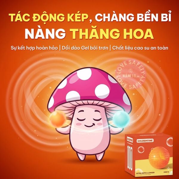 Bao Cao Su Gai Goldentime Extra Dots & Longer