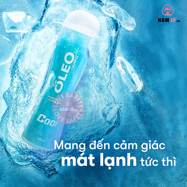 Gel Bôi Trơn Mát Lạnh Oleo Lampo Cool