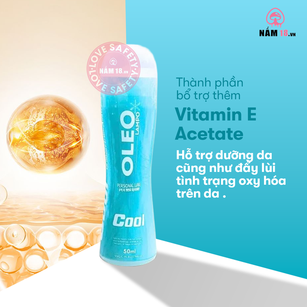 Gel Bôi Trơn Mát Lạnh Oleo Lampo Cool
