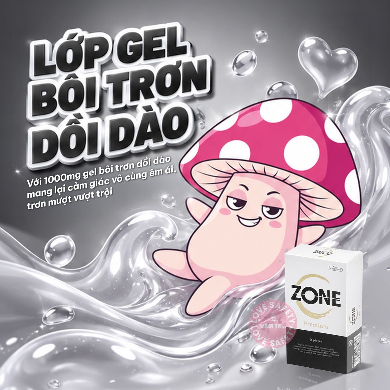  Bao Cao Su Siêu Mỏng Jex Zone Premium 