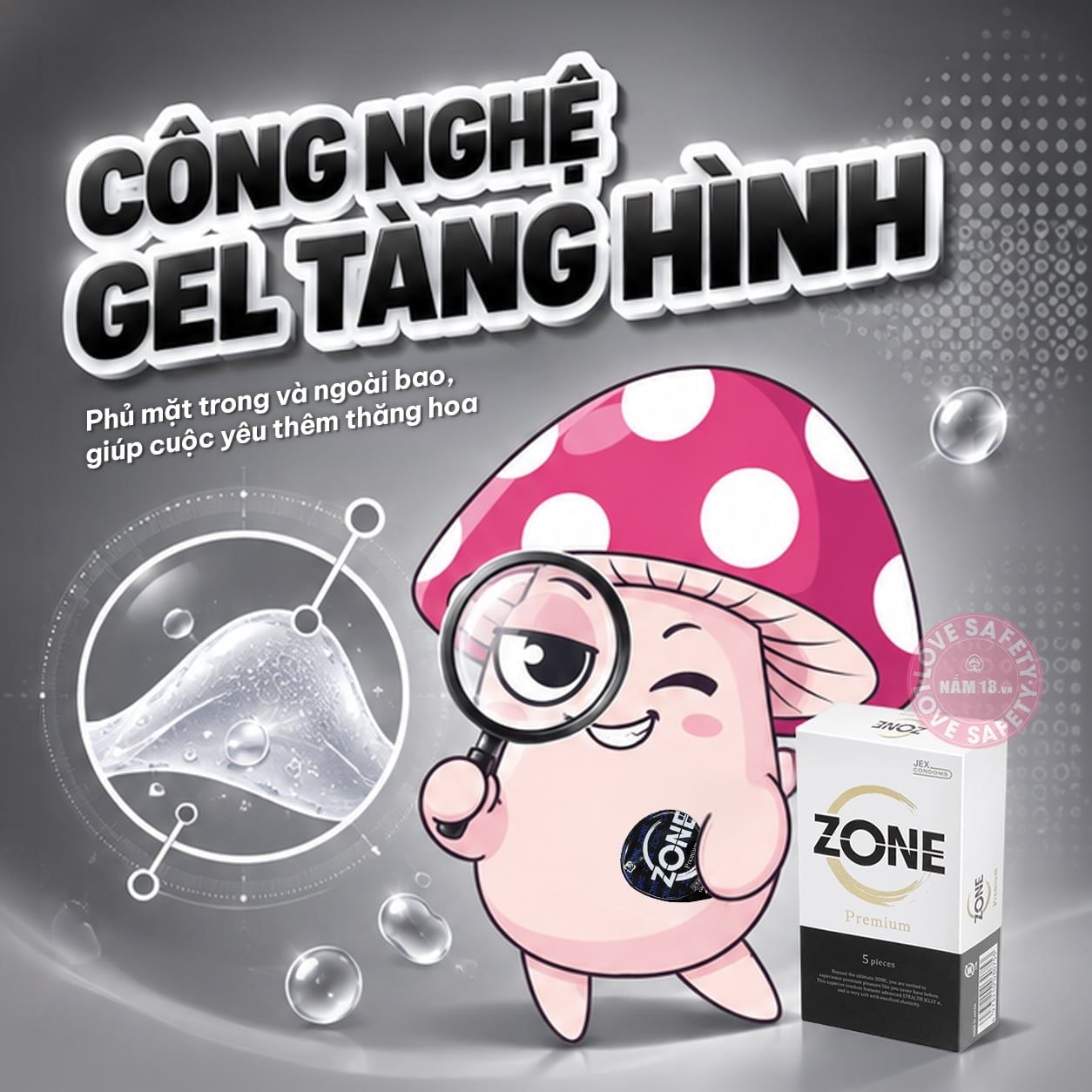 Bao Cao Su Siêu Mỏng Jex Zone Premium 