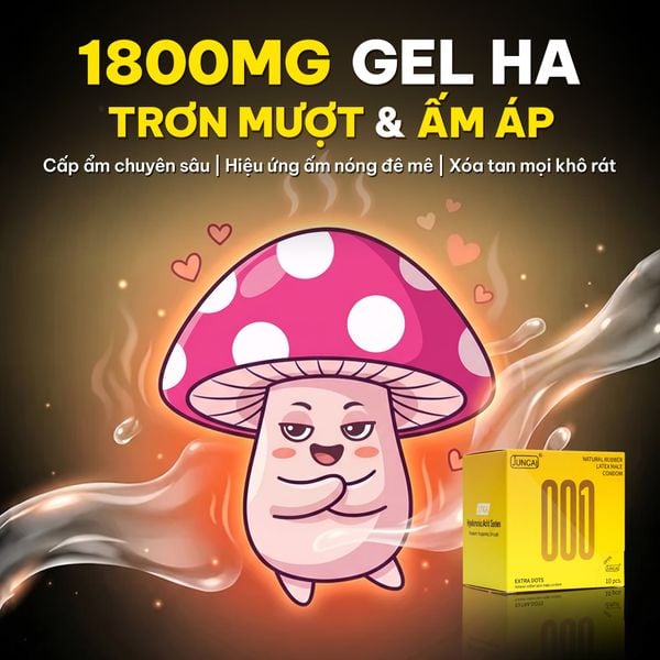  Bao Cao Su Siêu Điểm Nổi Juncai Extra Dots 