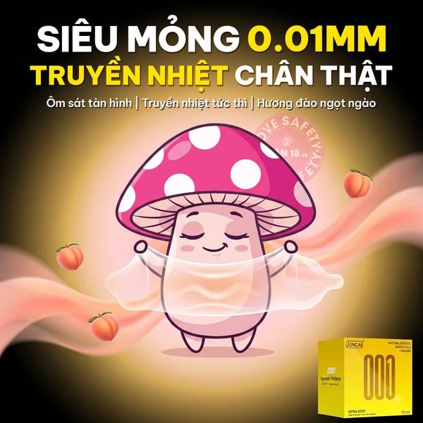 Bao Cao Su Siêu Điểm Nổi Juncai Extra Dots