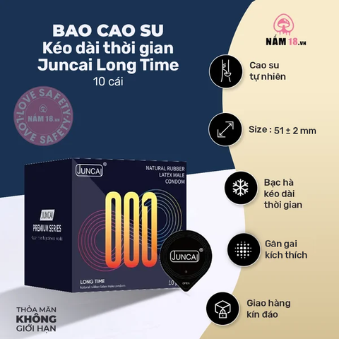 Bao Cao Su Juncai Chính Hãng