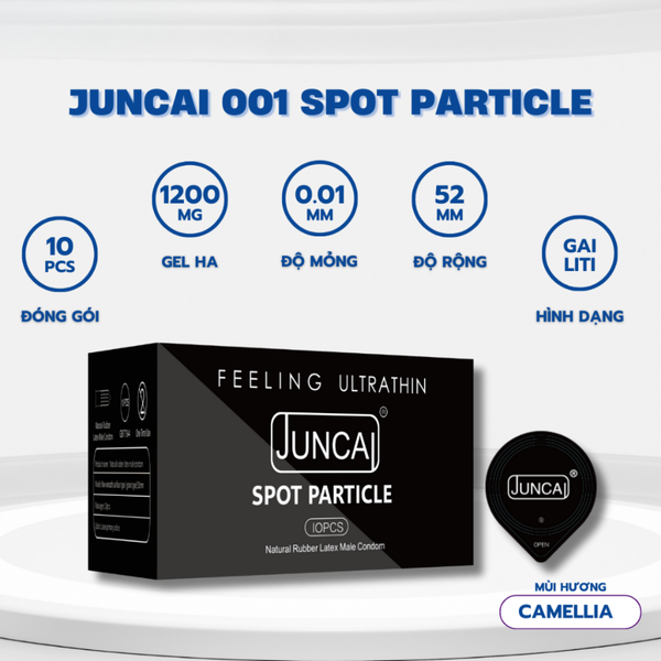 Bao Cao Su Siêu Điểm Nổi Juncai Spot Particle 