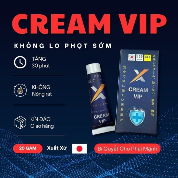  Kem Bôi Kéo Dài Thời Gian Vip Japan 