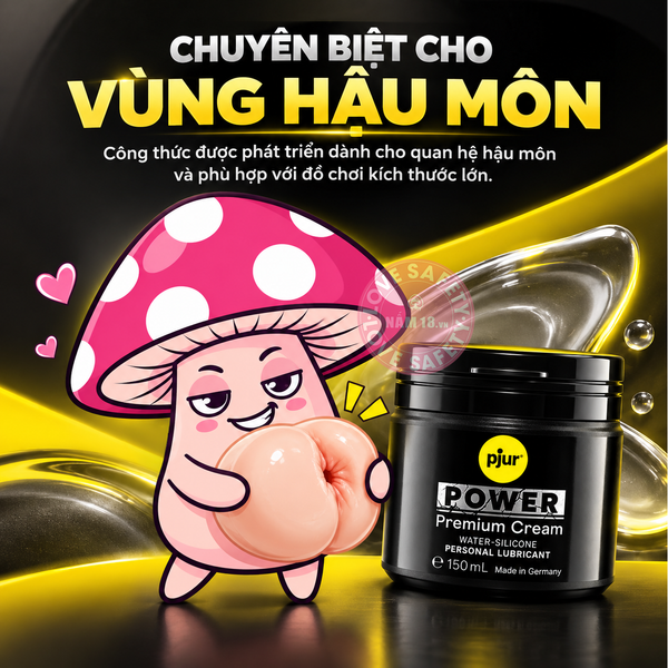 Kem Bôi Trơn Cao Cấp Pjur POWER Premium Cream
