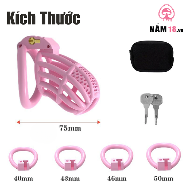 Khóa Dương Vật Nhựa Ổ Khóa Chìm KN60