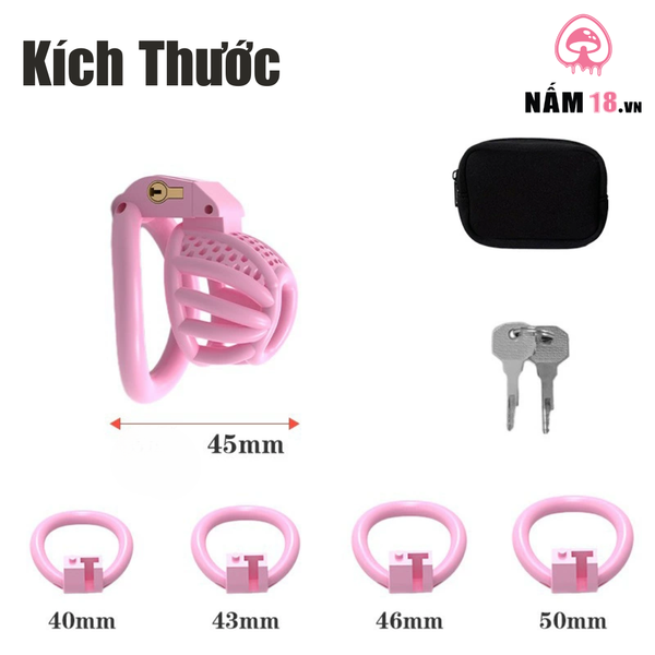 Khóa Dương Vật Nhựa Ổ Khóa Chìm KN60