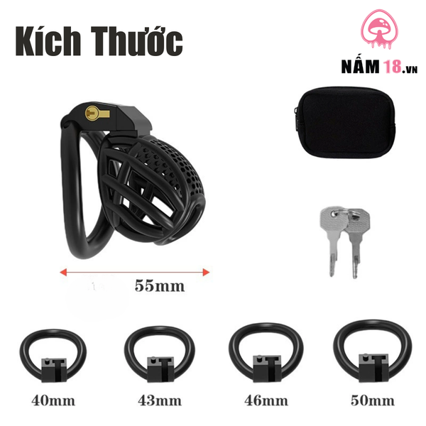  Khóa Dương Vật Nhựa Ổ Khóa Chìm KN60 