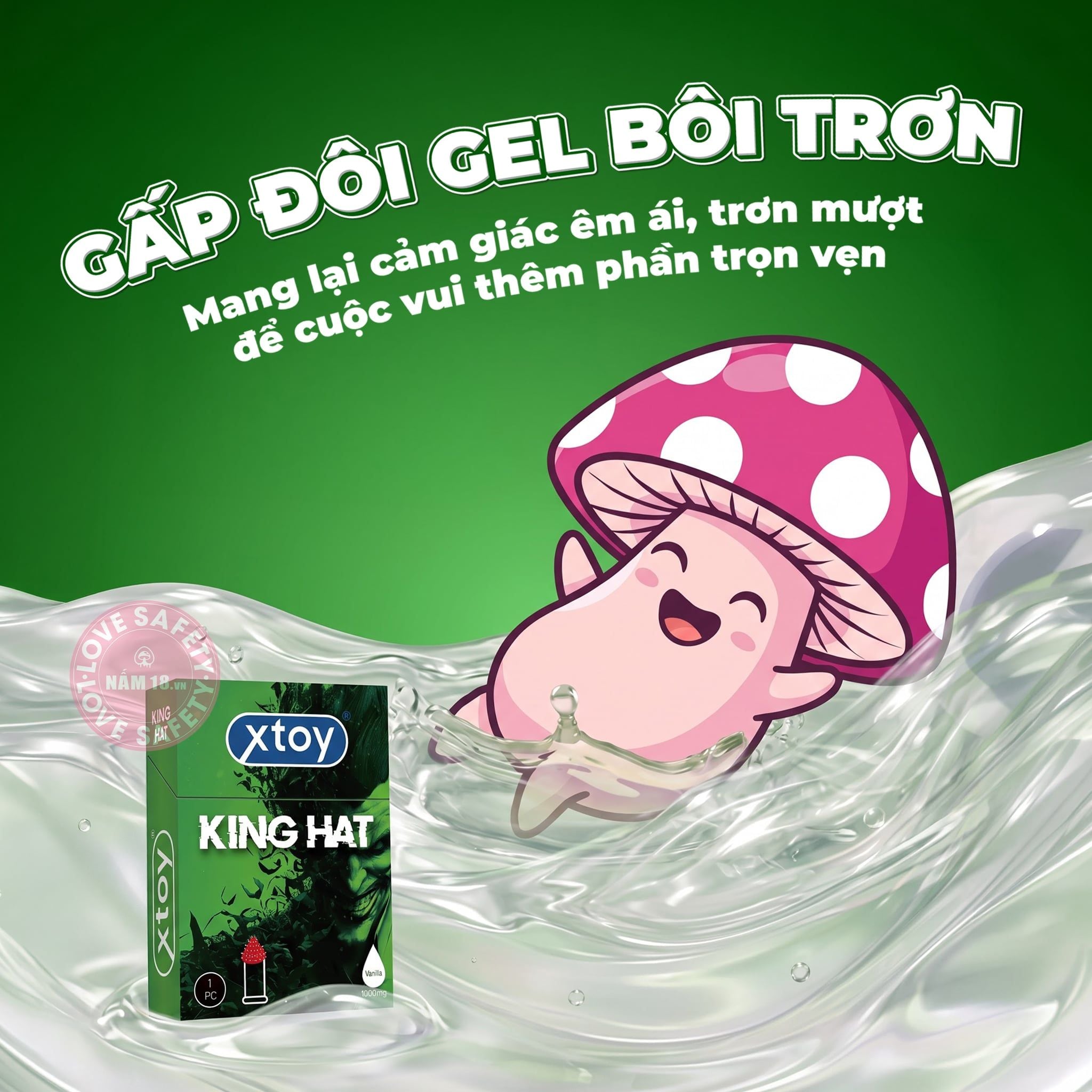  Bao Cao Su Xtoy King Hat Gai Lớn Hương Vani 