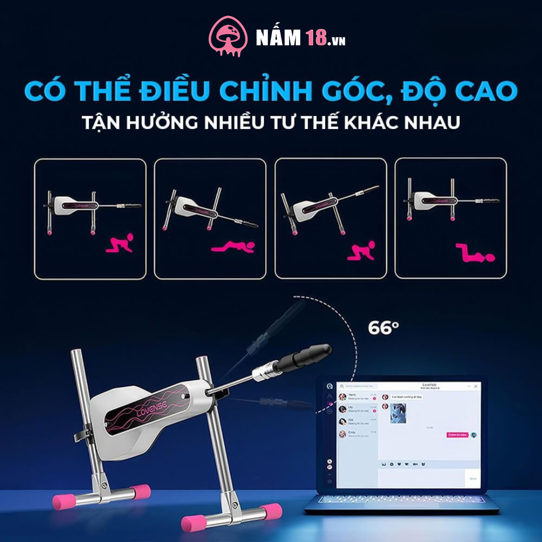  Máy Làm Tình Tự Động Lovense Mini Sex Machine 