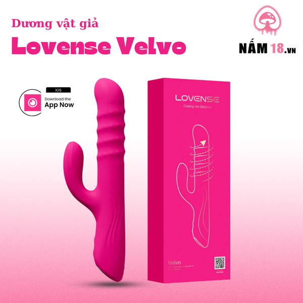  Dương Vật Giả Lovense Velvo Điều Khiển App 