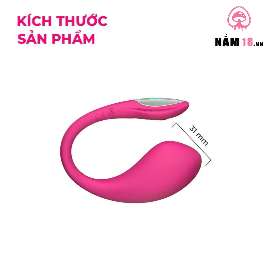  Trứng Rung Lovense Lush Mini Điều Khiển App 