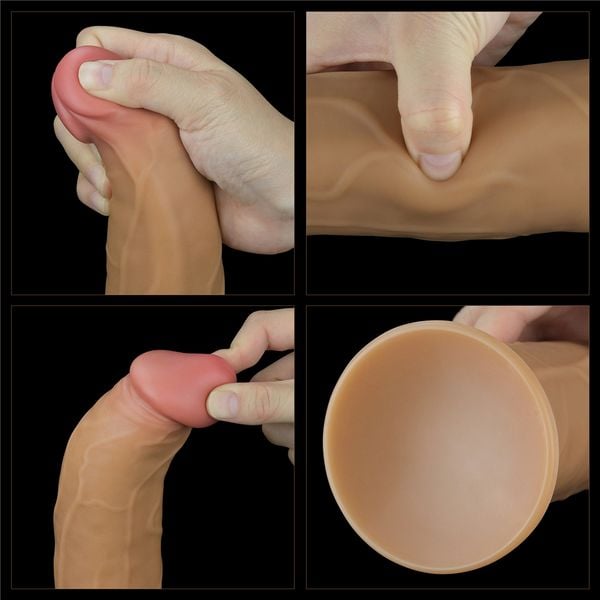 Dương Vật Dính Tường Lovetoy Nature Cock 8"